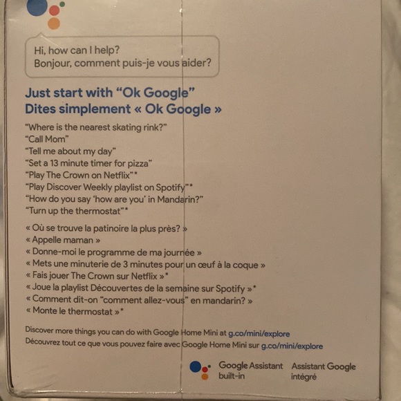 Google Home Mini speaker brand new - Picture 5 of 5